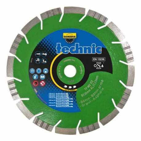 Disque Diamant  Ø 300 mm /  20 mm - SAMEDIA Master Mix  313704
