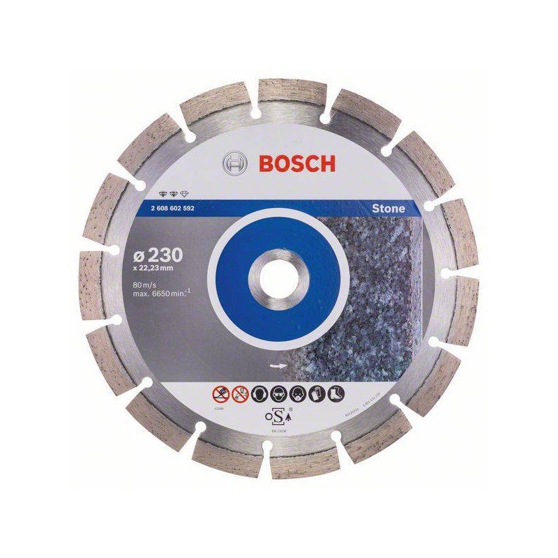 Bosch Disques à tronçonner diamantés Best for Stone Segm. 15 mm BOS