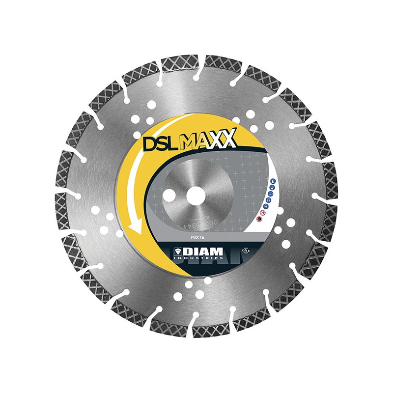 DISQUE DIAMANT DIAM 230/22.23 MIXTE DSLMAXX - Solutions pour couvreurs et  étancheurs